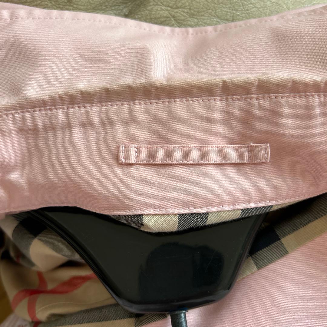 BURBERRY ピンク トレンチコート 40