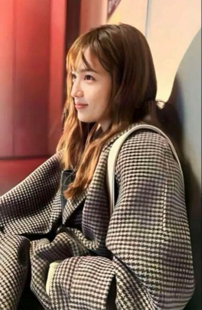 Mila Owen Aラインコート　川口春奈（青羽紬）着用