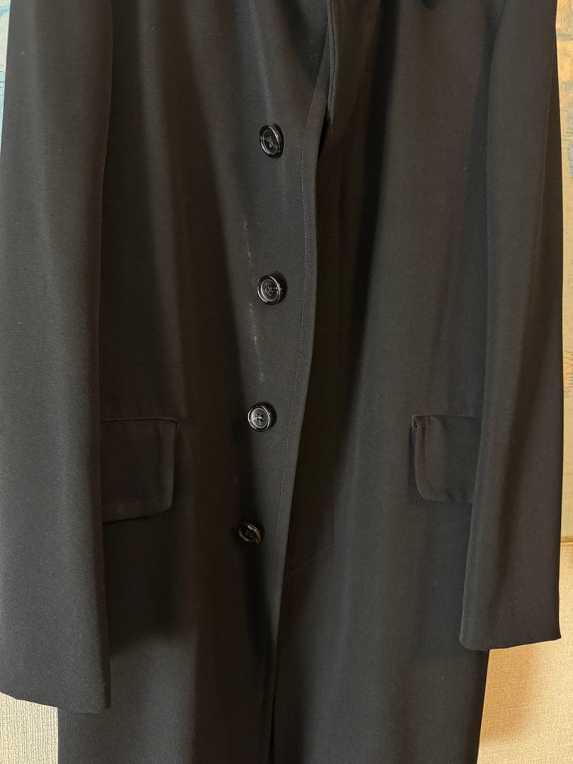 コムデギャルソンノワールビニール襟コート