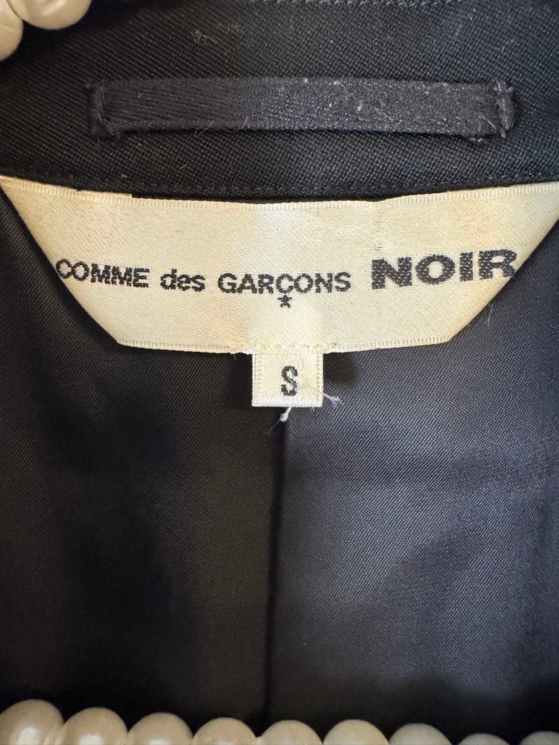 コムデギャルソンノワールビニール襟コート