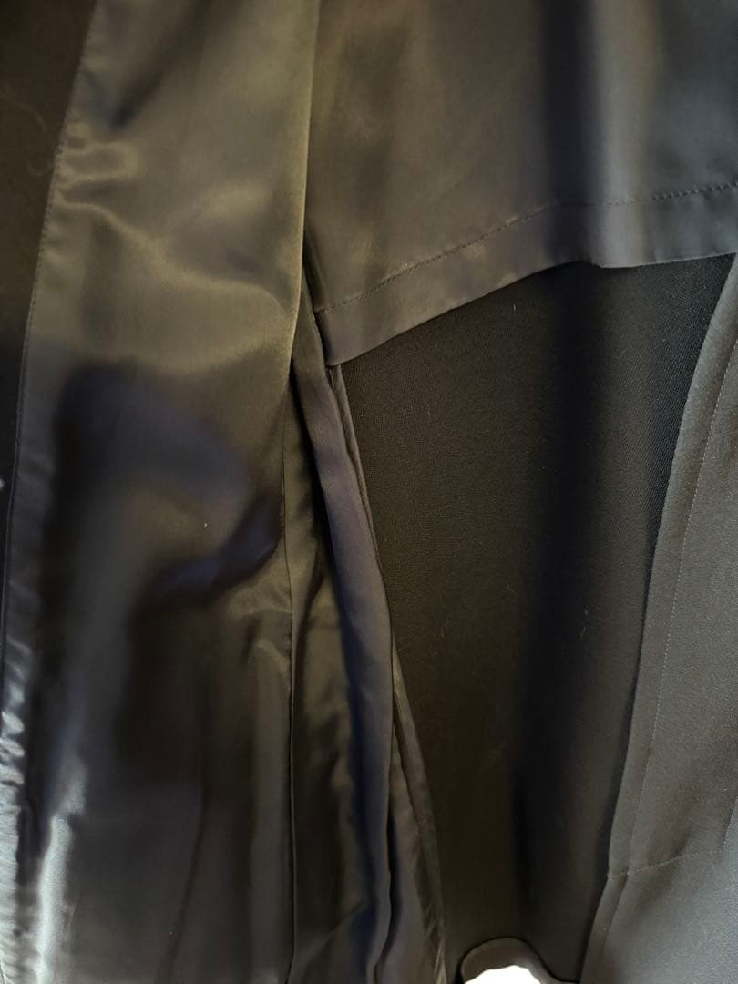 コムデギャルソンノワールビニール襟コート