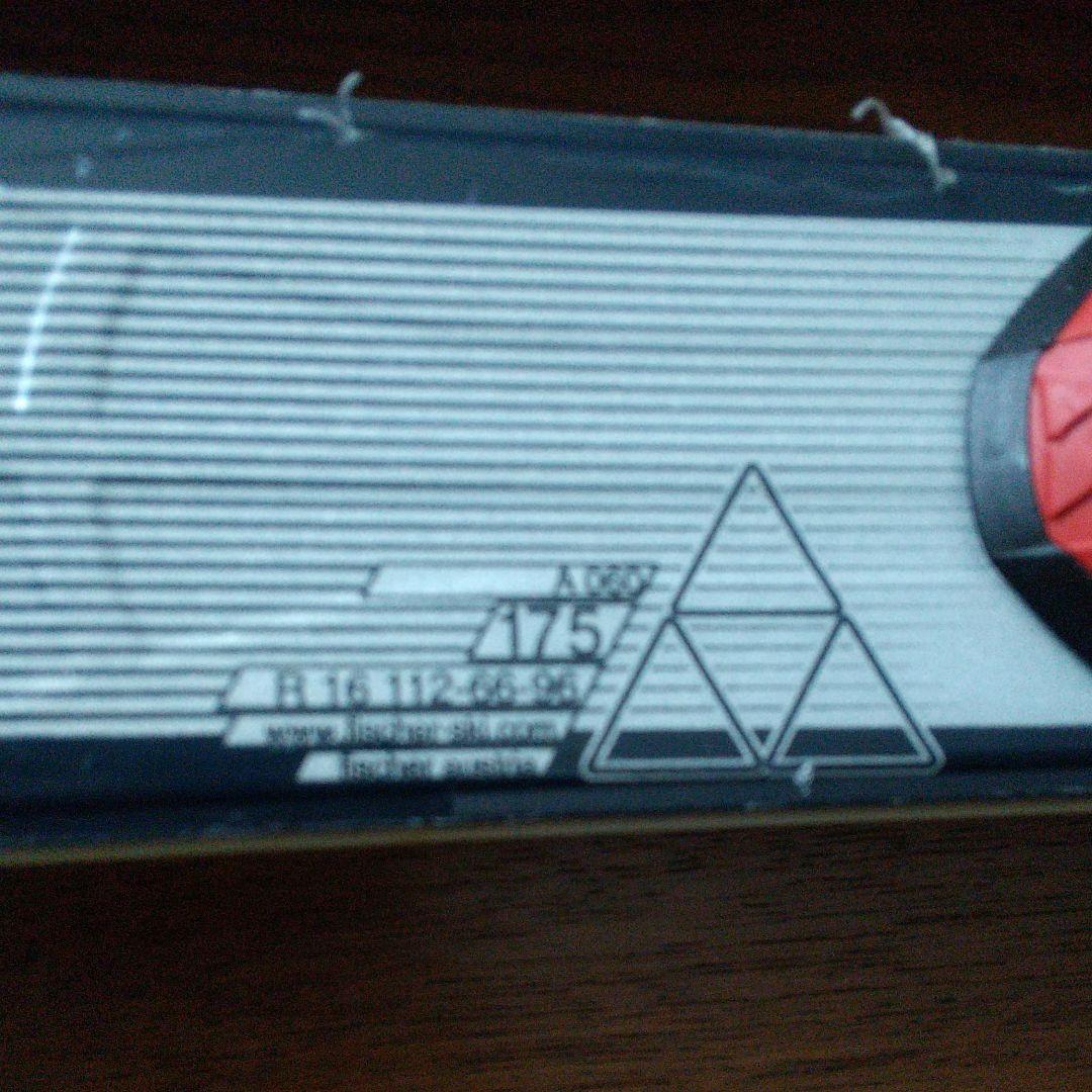 FISCHER175㎝スキー板