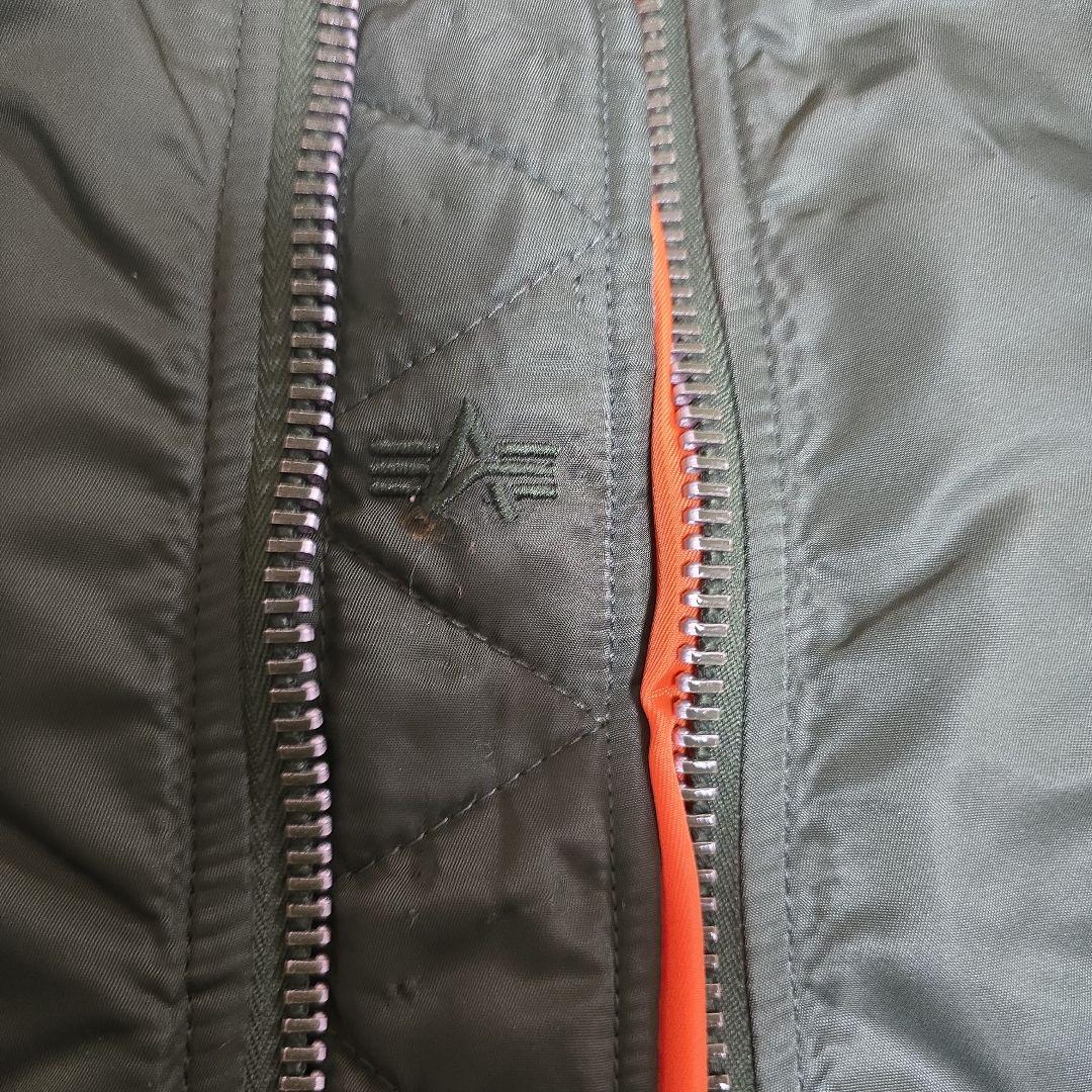 かなりや【希少】90s ALPHA USA製 黒タグ MA-１