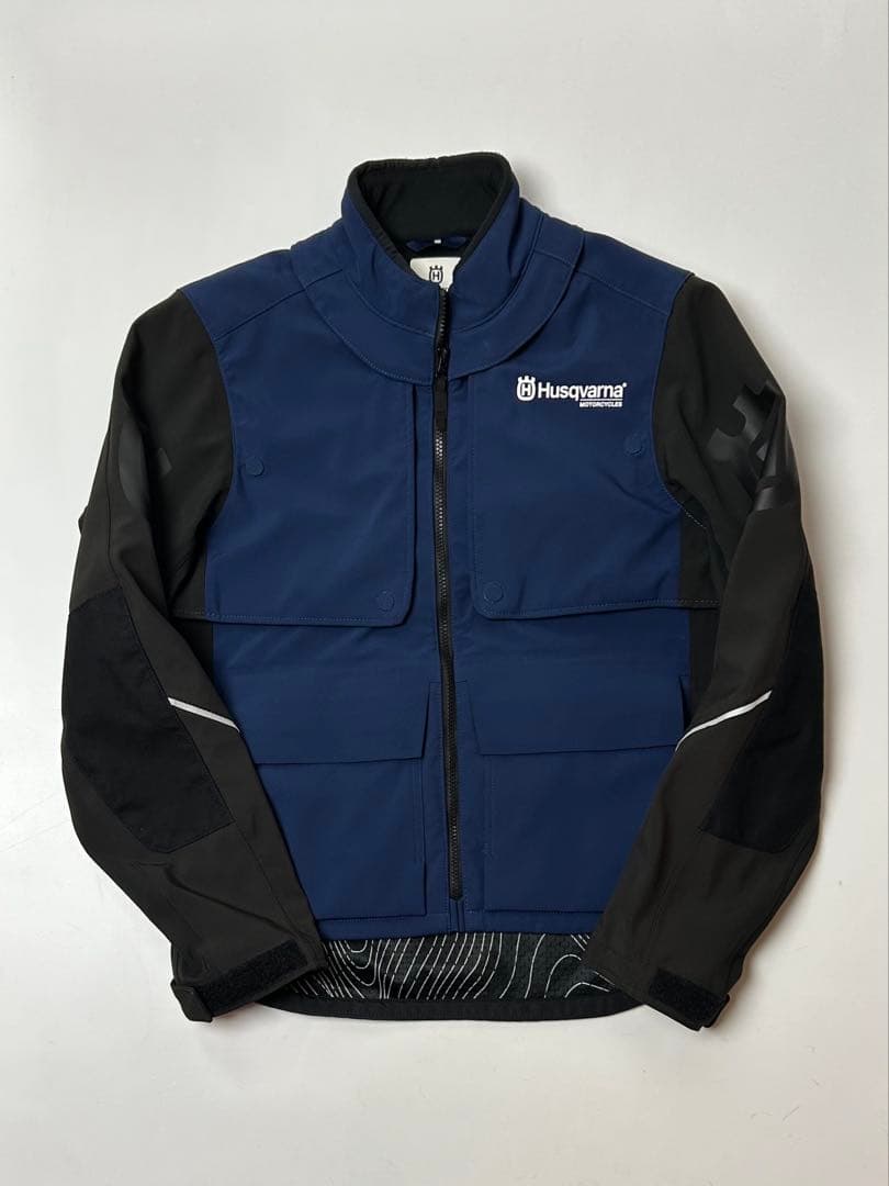 Husqvarna オフロードジャケット　ネイビー/ブラック　Sサイズ