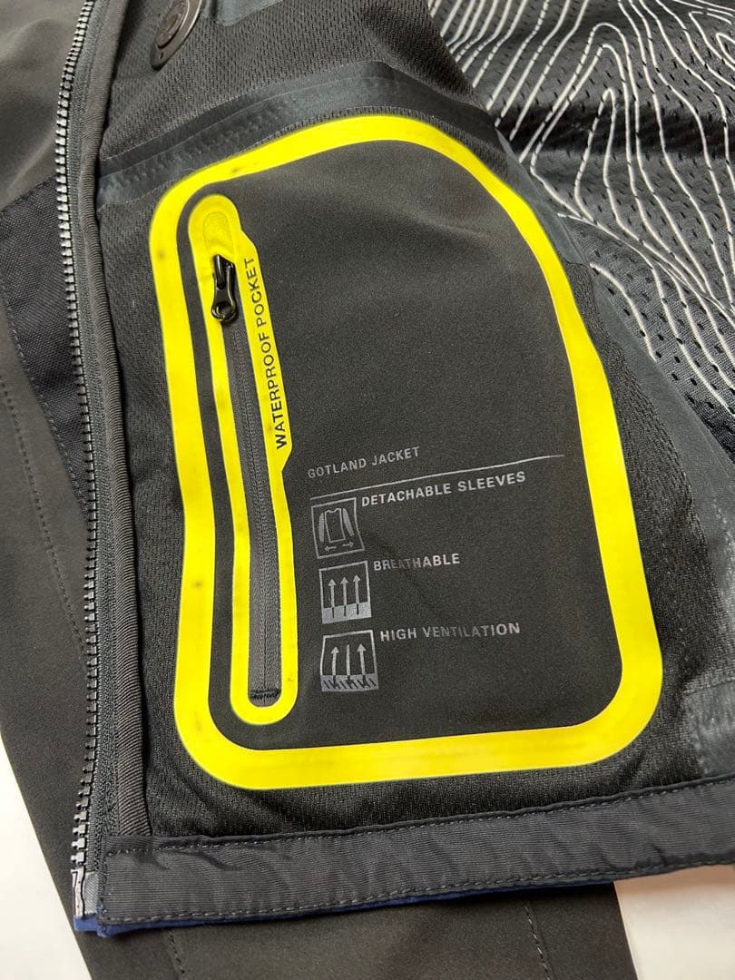 Husqvarna オフロードジャケット　ネイビー/ブラック　Sサイズ