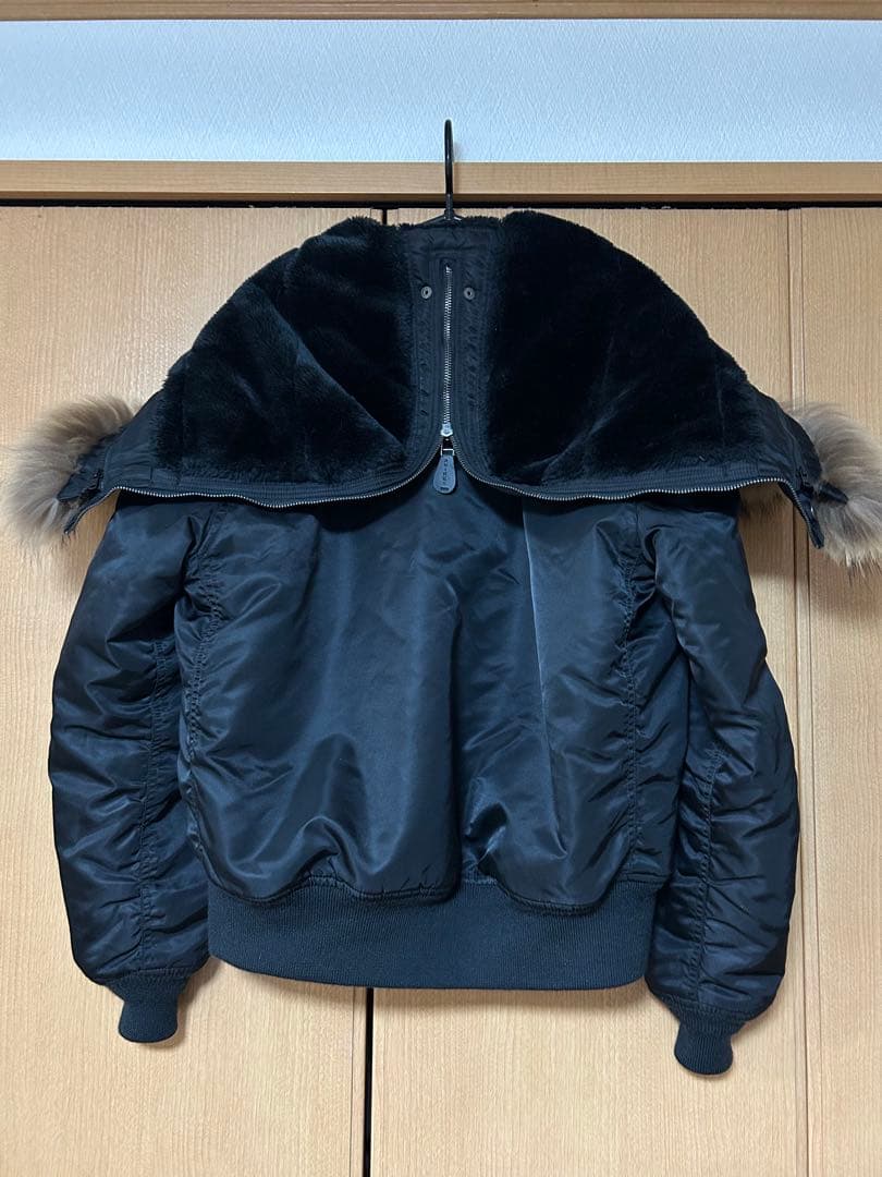 AVIREX ブラック N2Bジャケット Lサイズ