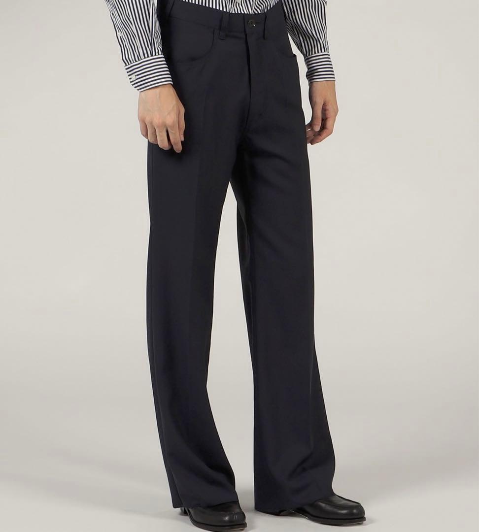 【新品】定価66,000円 la favola wool セミフレアpants