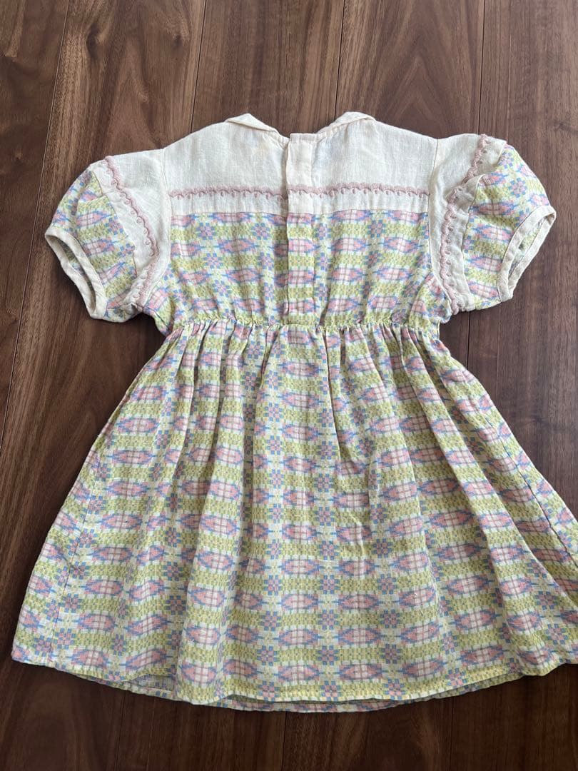 ワンピース Apolina 24Ss Nellie dress solva 5-7y