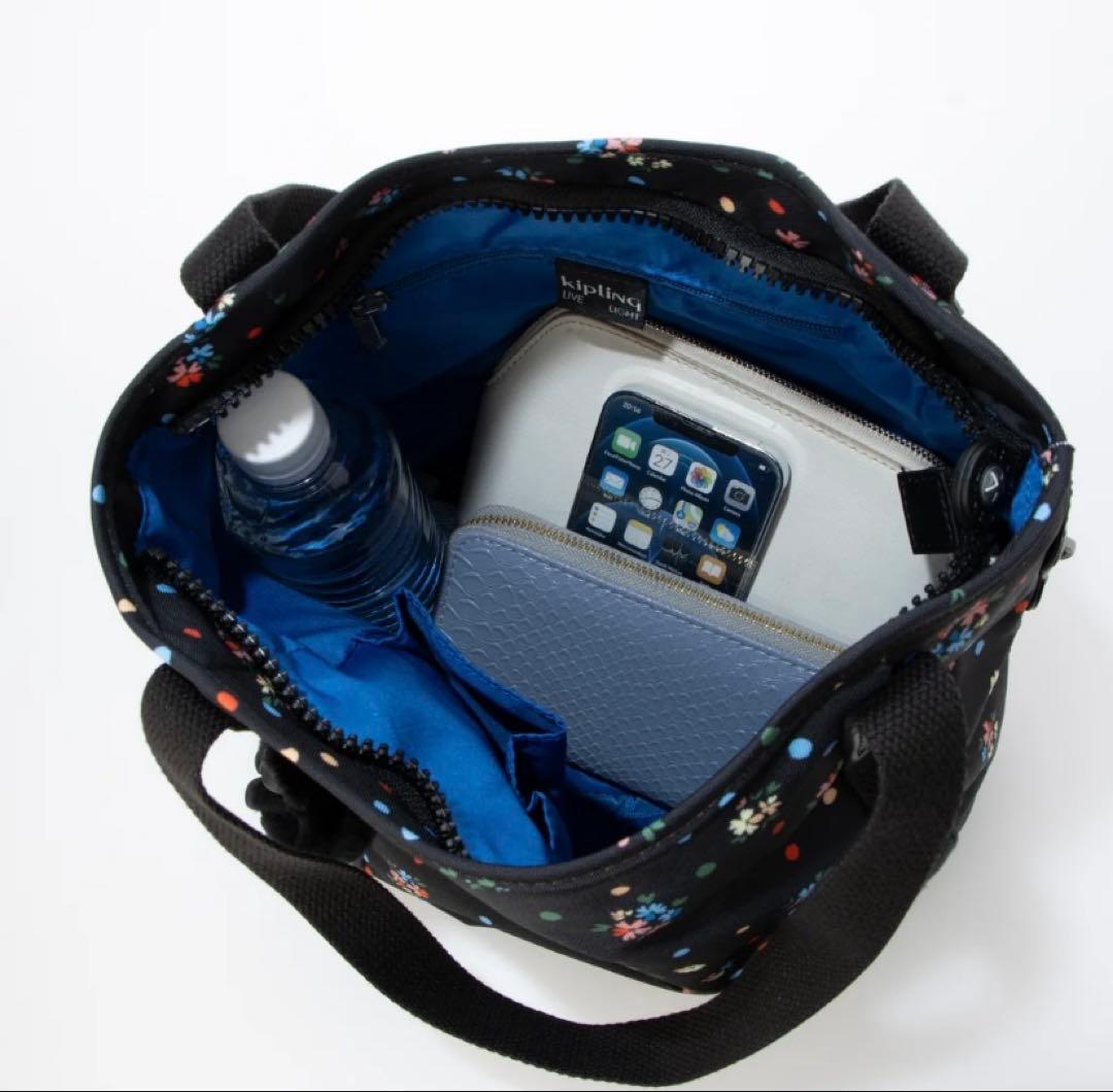 日本限定　kipling キプリング　balloon バルーン　フラワーポルカ