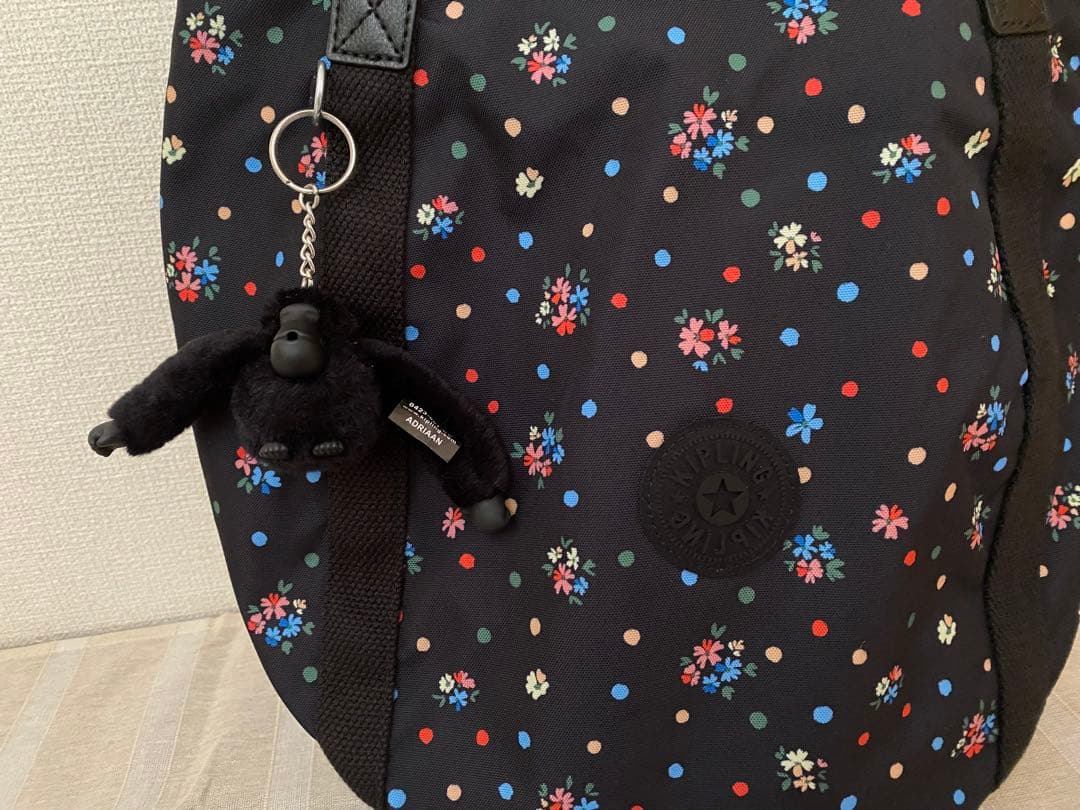 日本限定　kipling キプリング　balloon バルーン　フラワーポルカ