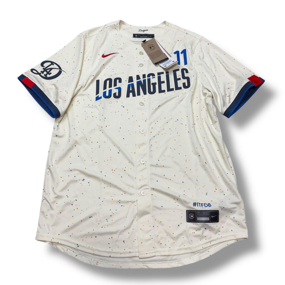 未使用タグ付　ドジャース　1631 シティコネクト ユニフォーム　佐々木郎希