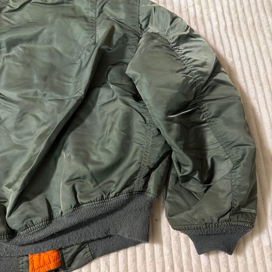 ゴ*ン様 ALPHA MA-1 リバーシブル　アメリカ製　サイズM