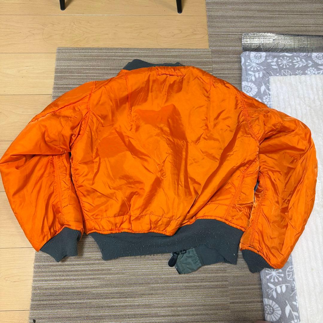 ゴ*ン様 ALPHA MA-1 リバーシブル　アメリカ製　サイズM