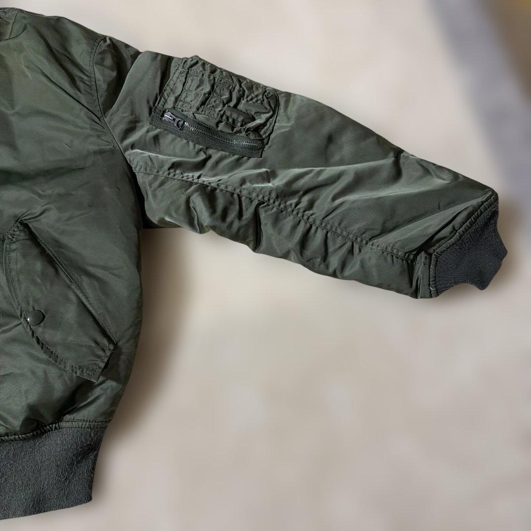 ゴ*ン様 ALPHA MA-1 リバーシブル　アメリカ製　サイズM