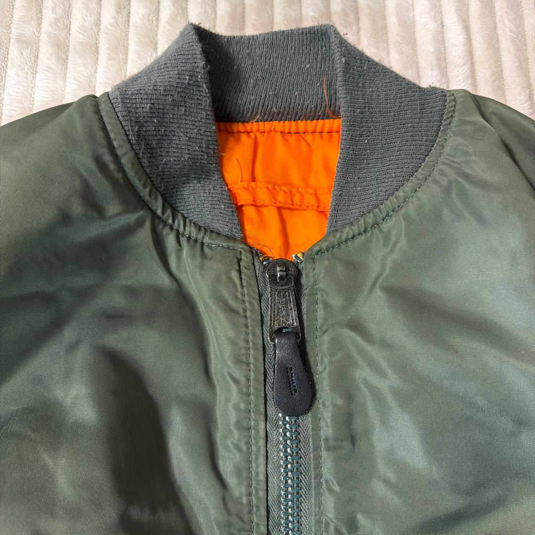 ゴ*ン様 ALPHA MA-1 リバーシブル　アメリカ製　サイズM