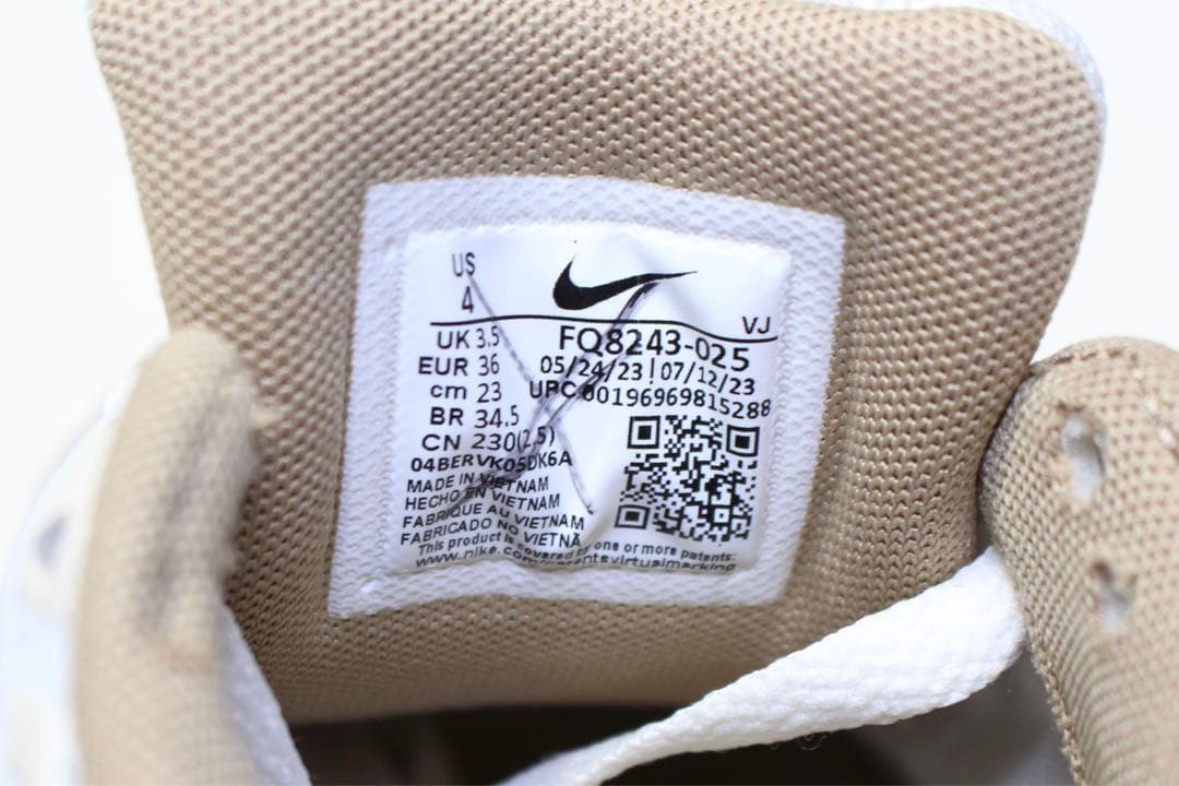 新品未使用 NIKE ナイキ P-6000 韓国語 レディース 23cm