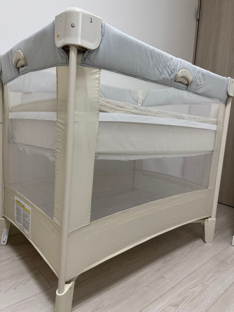 アップリカ　ココネルエアーAB 2025/9購入ホワイトグレー