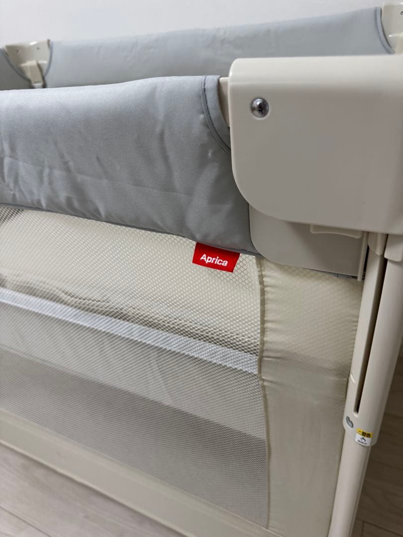 アップリカ　ココネルエアーAB 2025/9購入ホワイトグレー