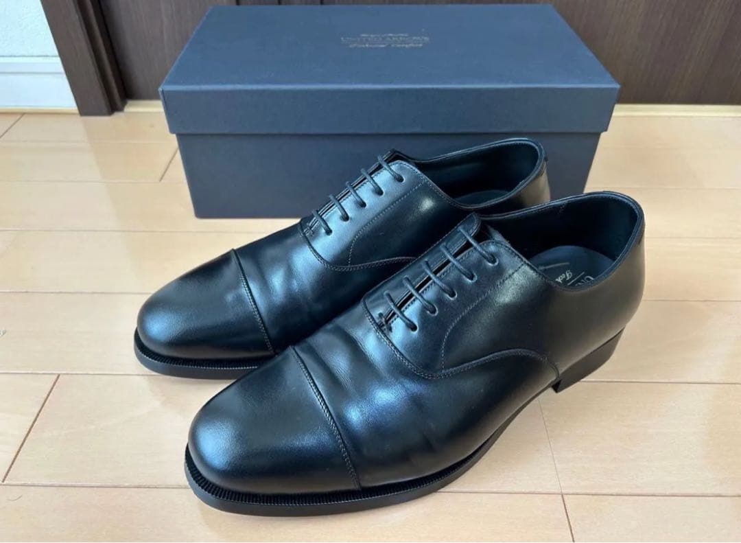 UNITED ARROWS ストレートチップ シューズ COZY Black 8