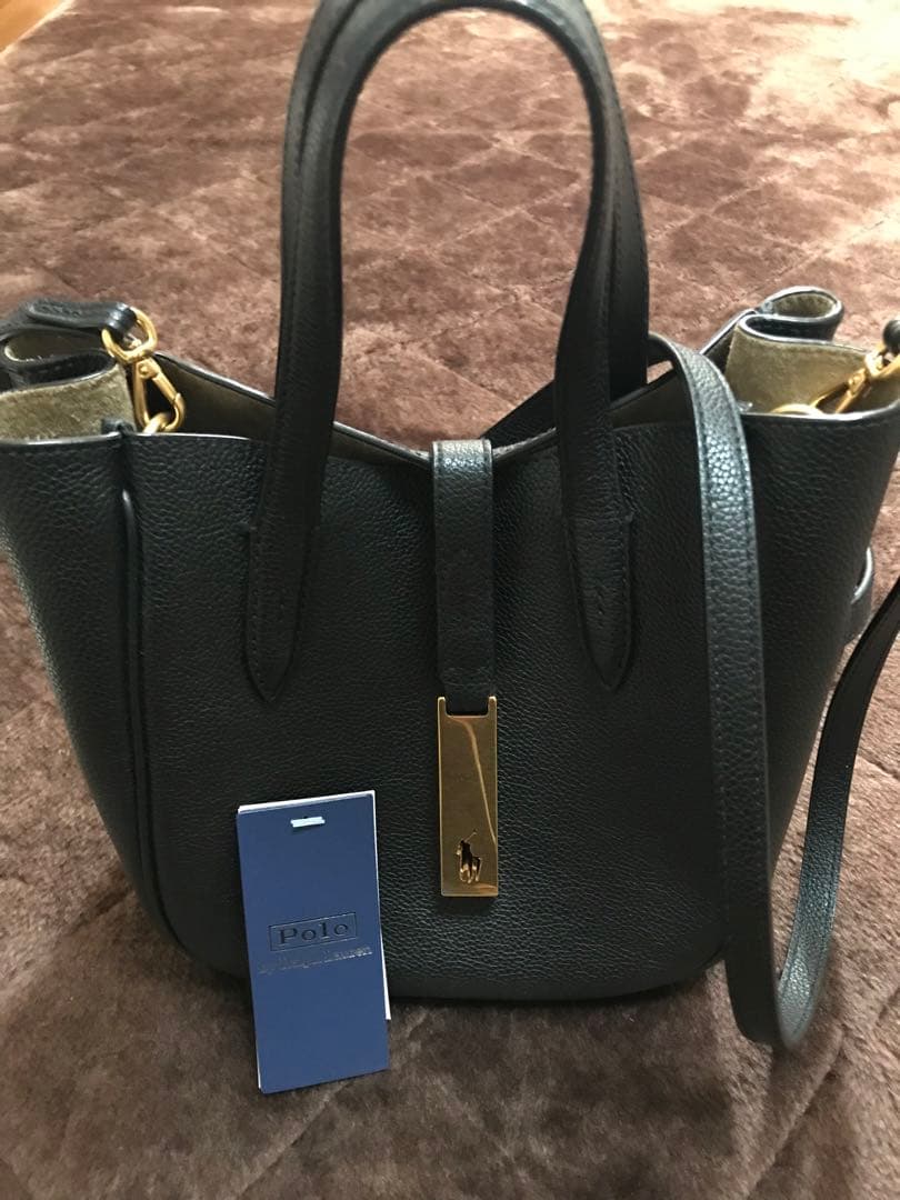 美品　POLO ID ショルダー　バッグ　トート　バッグ　ポロラルフローレン