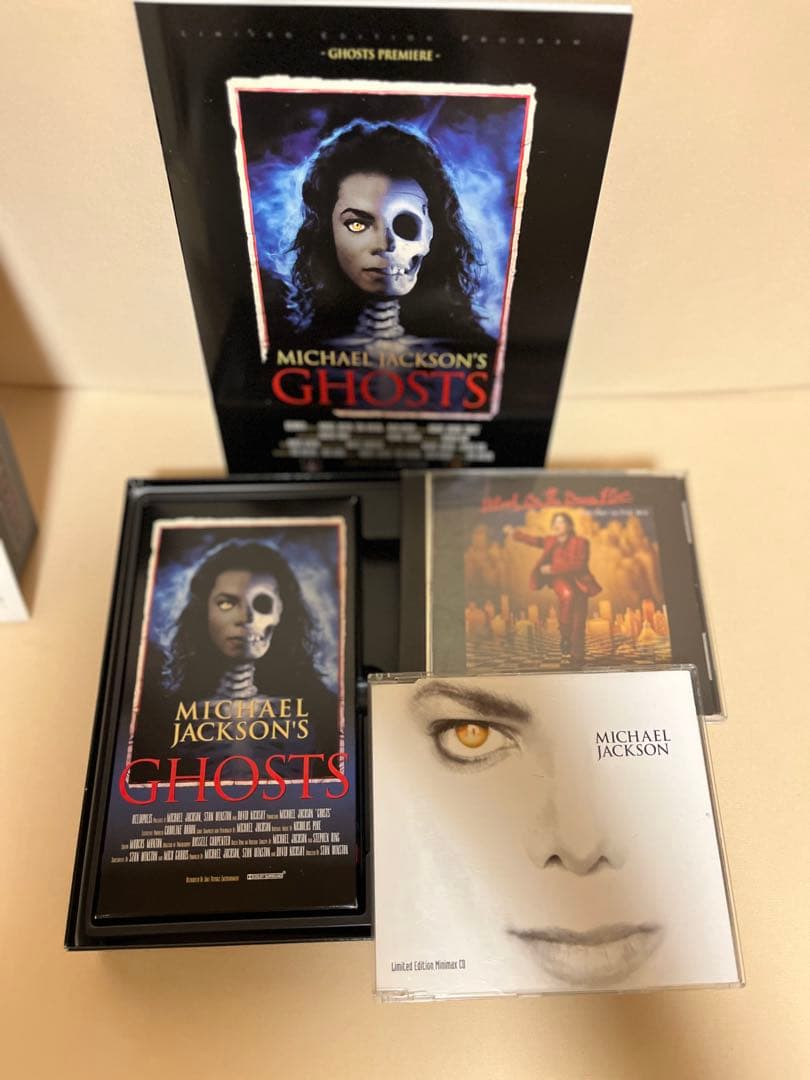 マイケルジャクソン　ゴーストデラックスコレクターズボックスセット　限定品