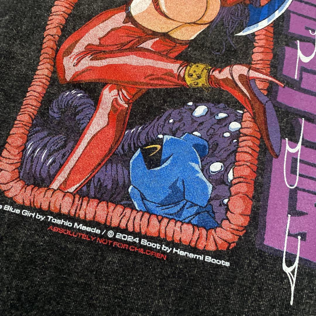 希少デザイン淫獣学園両面プリントTシャツセクシー漫画アニメアートグラフィック