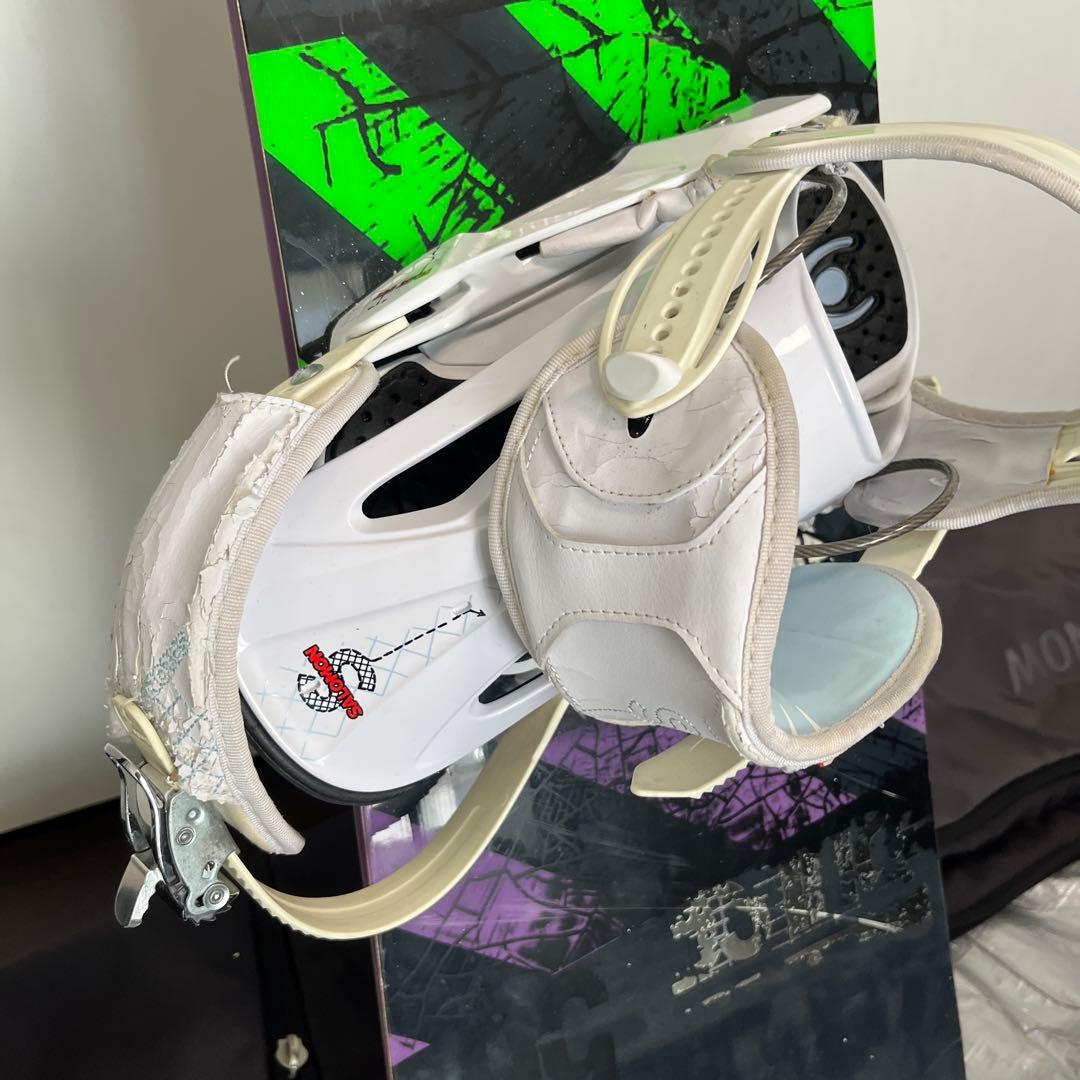 スノーボード バインディング、ブーツ、ハードケースフルセット