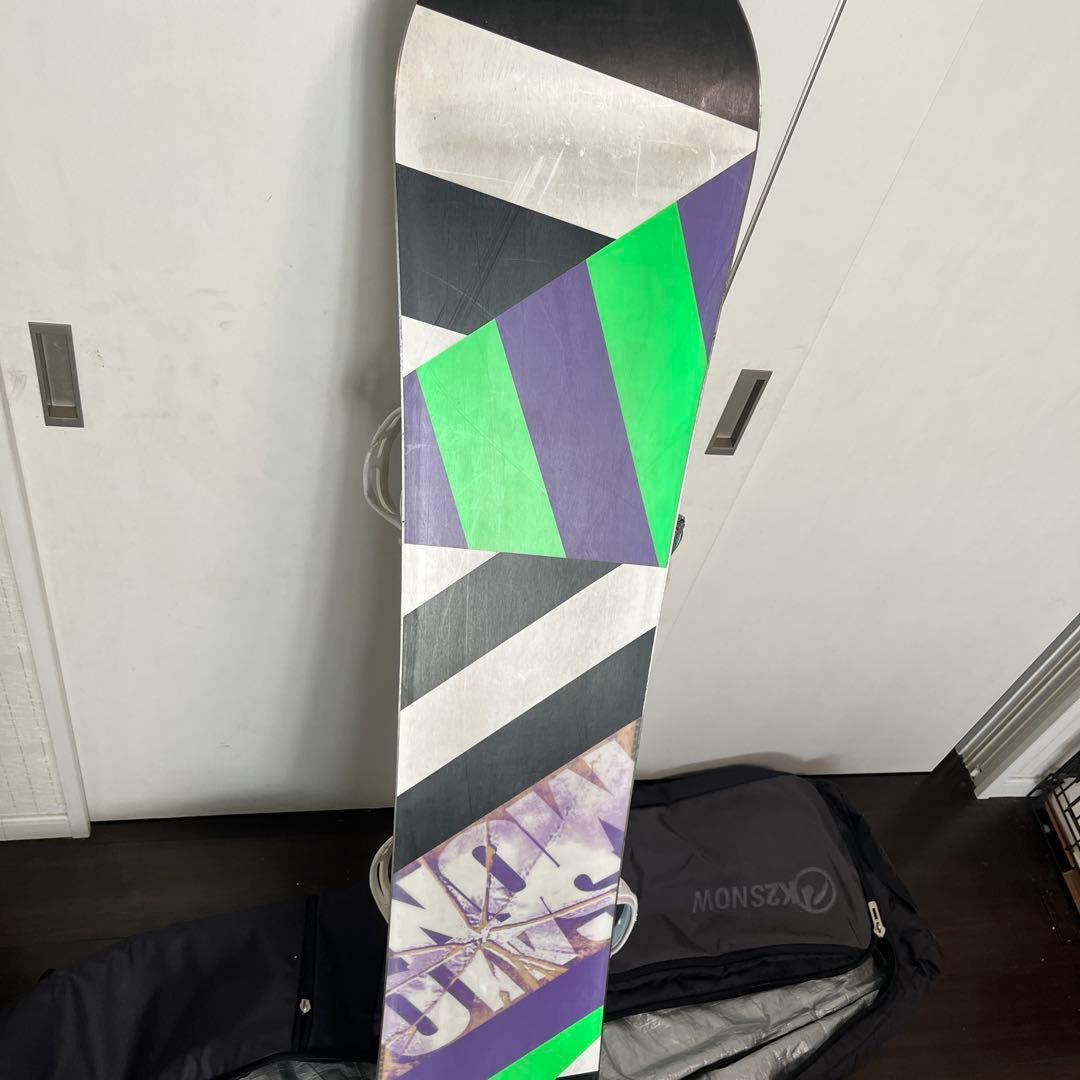 スノーボード バインディング、ブーツ、ハードケースフルセット