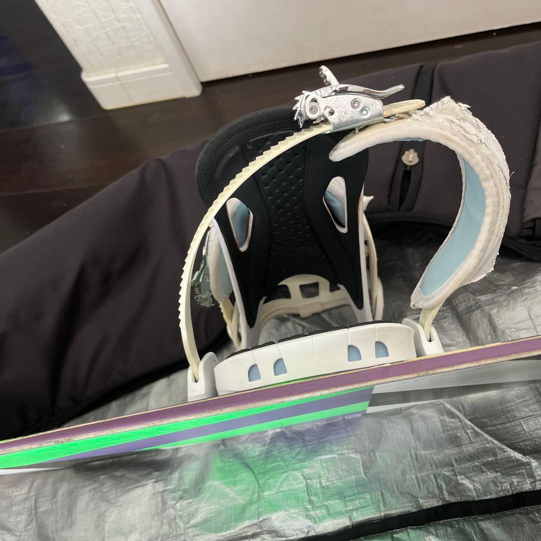 スノーボード バインディング、ブーツ、ハードケースフルセット