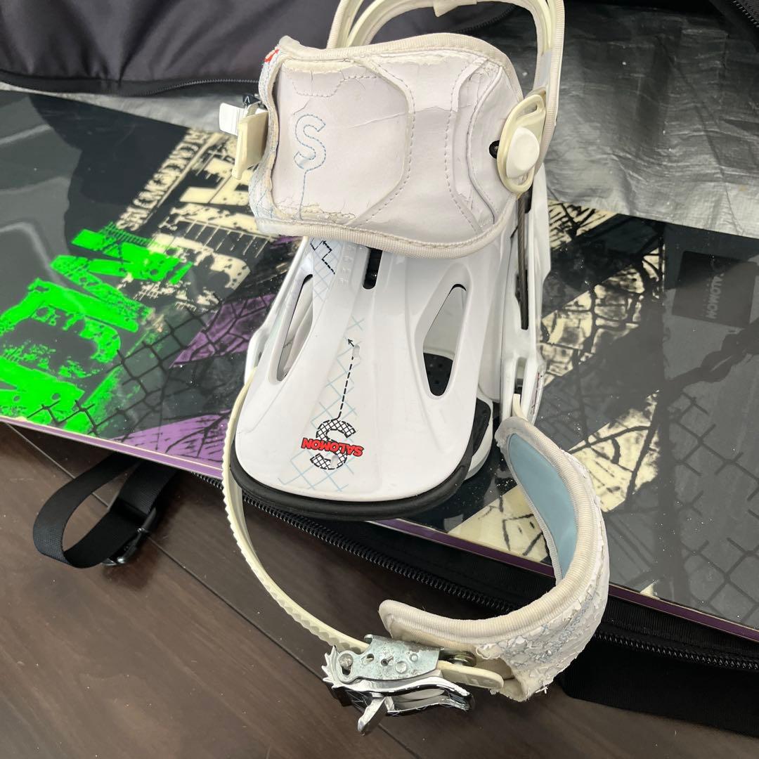 スノーボード バインディング、ブーツ、ハードケースフルセット