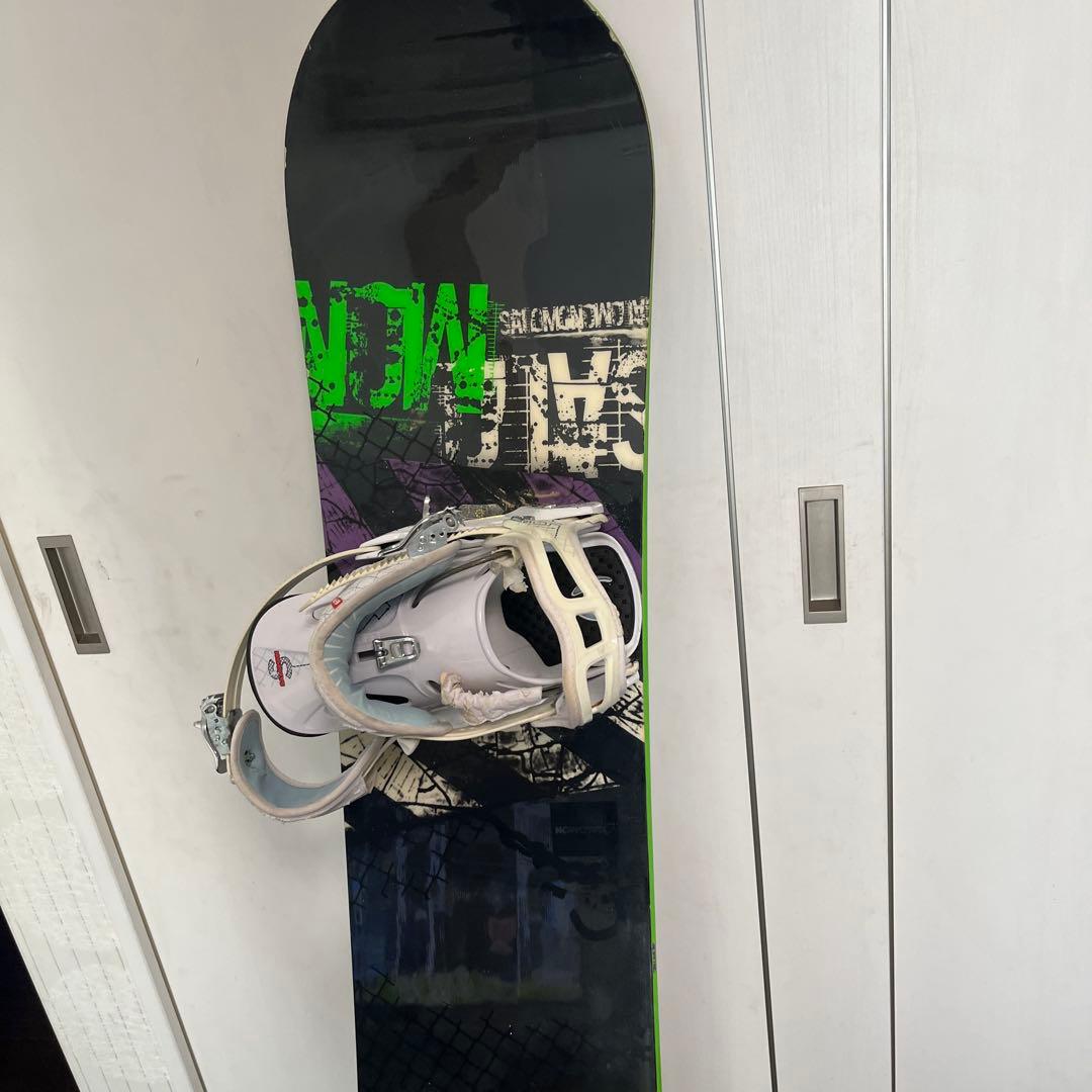 スノーボード バインディング、ブーツ、ハードケースフルセット