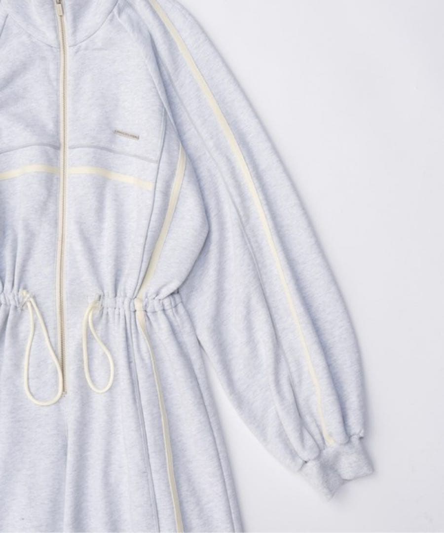 【美品✨】MAISONSPECIAL 川口春奈着用 スウェットトラックロンパース