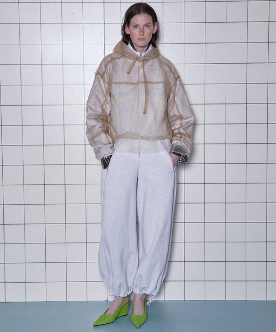 【美品✨】MAISONSPECIAL 川口春奈着用 スウェットトラックロンパース