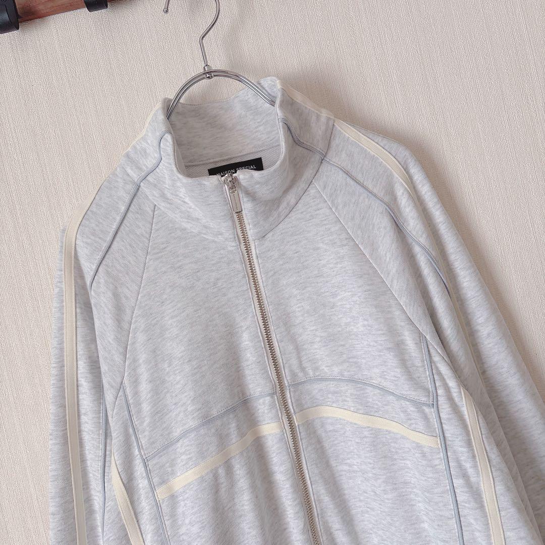 【美品✨】MAISONSPECIAL 川口春奈着用 スウェットトラックロンパース