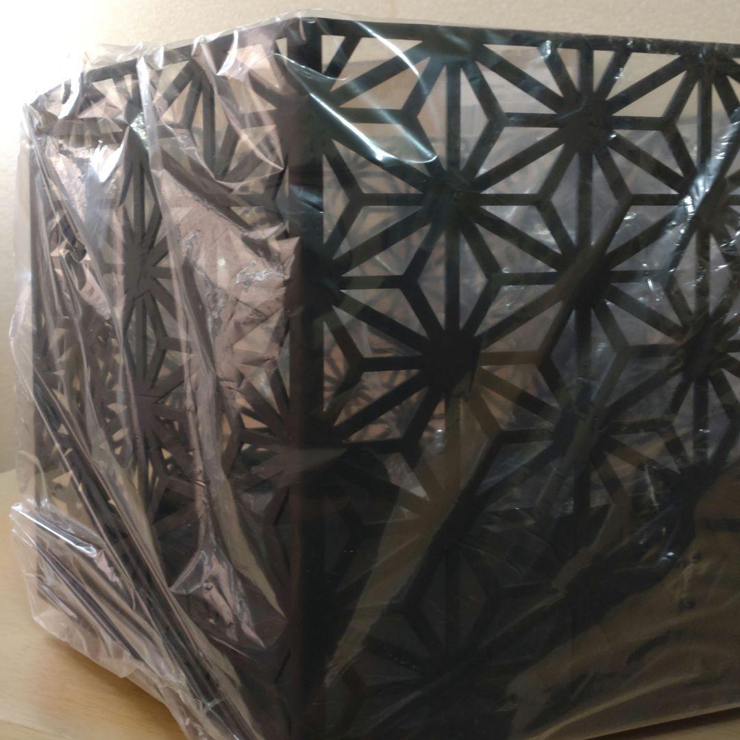 S'more(スモア) 六面焚き火台麻の葉柄　収納袋上蓋付き