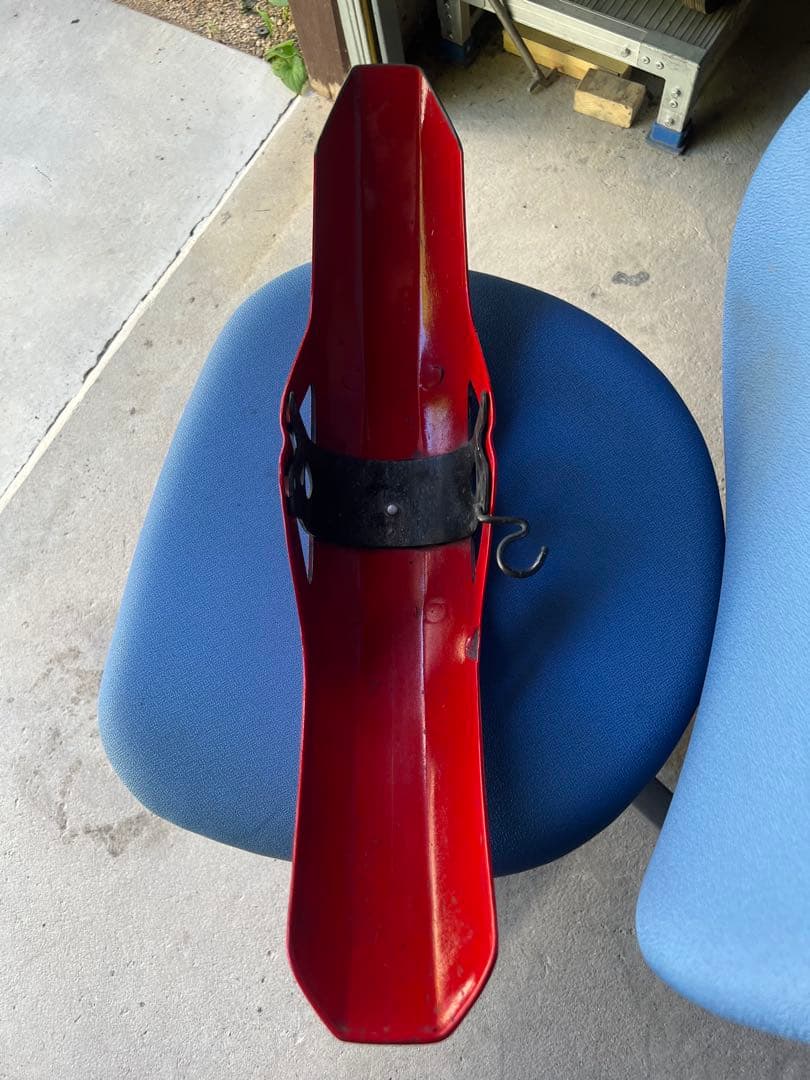 cbx 400f 純正フロントフェンダー　赤ソリ