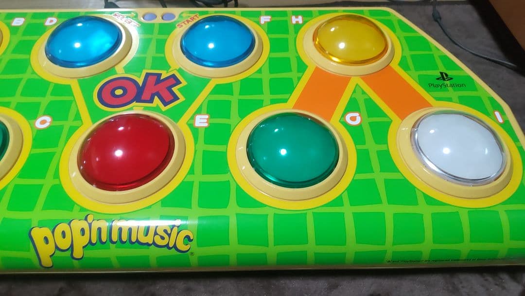 ポップンミュージック コントローラー 静音化 PS専用