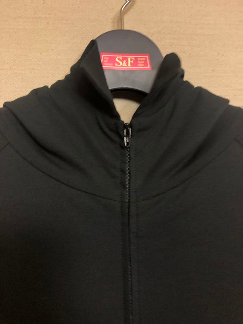 最終価格　ヨウジ　ヤマモト　ダブルジップアップパーカー　美品　黒　yohji