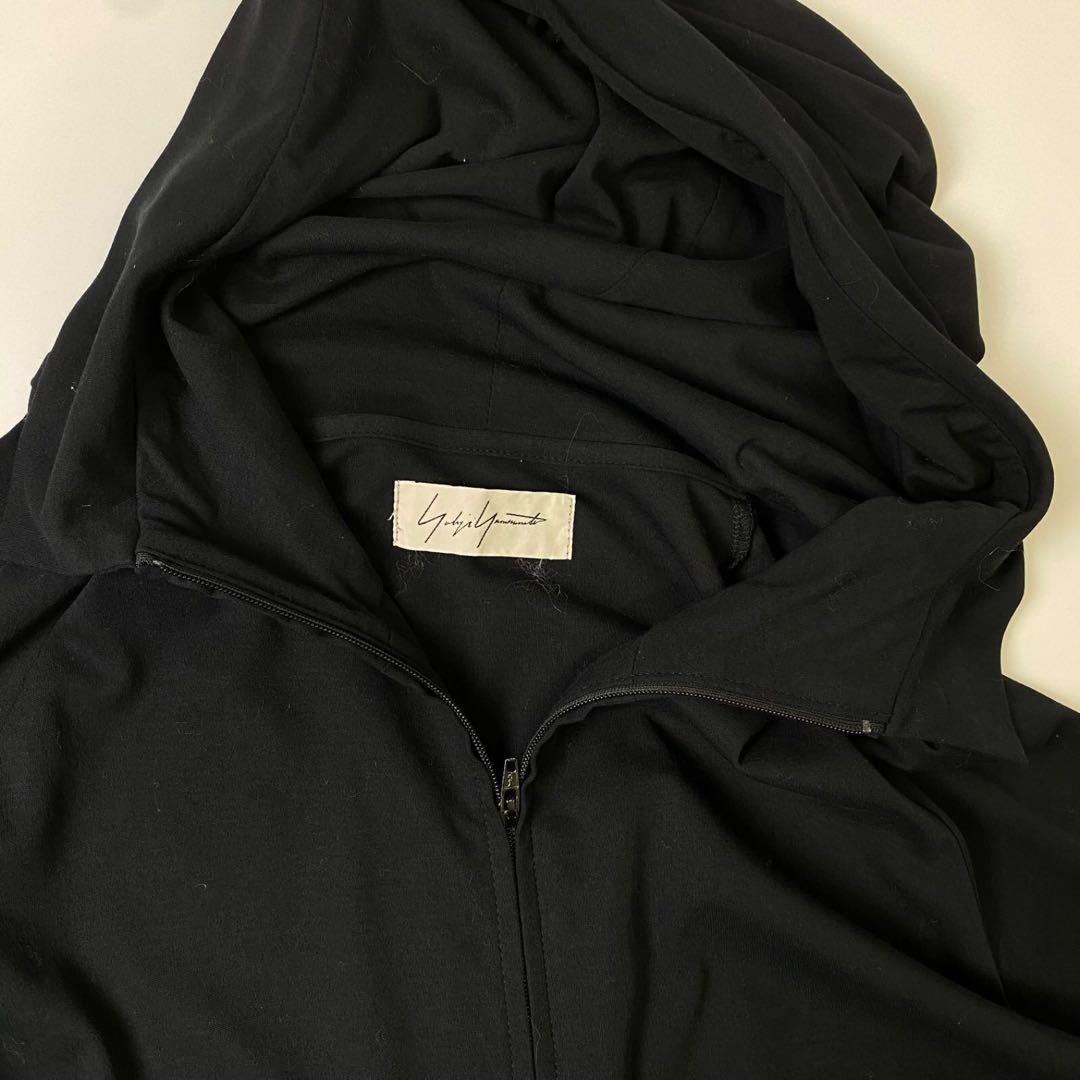 最終価格　ヨウジ　ヤマモト　ダブルジップアップパーカー　美品　黒　yohji