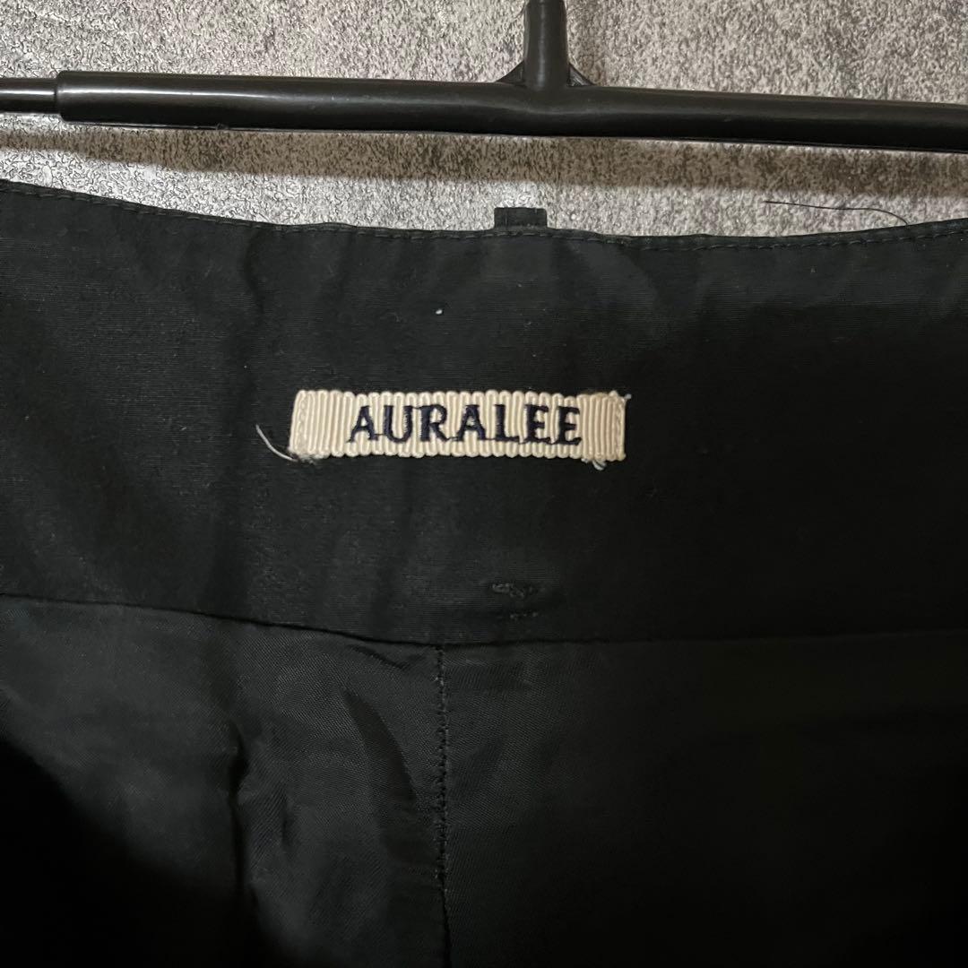パンツ AURALEE HIGH COUNT CLOTH WIDE PANTS