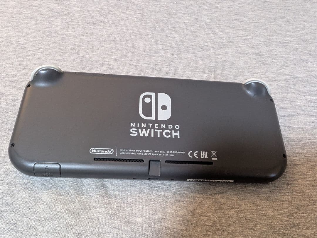 Nintendo Switch Lite グレー 本体 充電器付き（動作確認済）