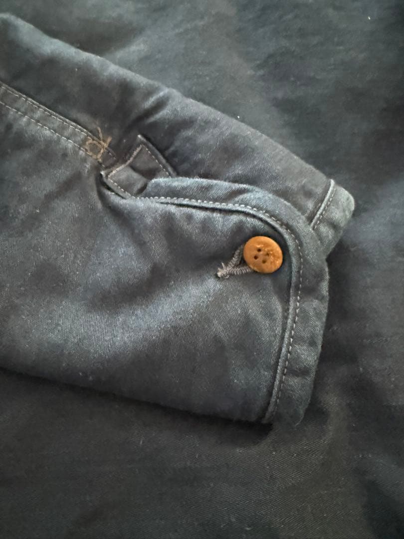 45Rリバーシブルボアコートインディゴ