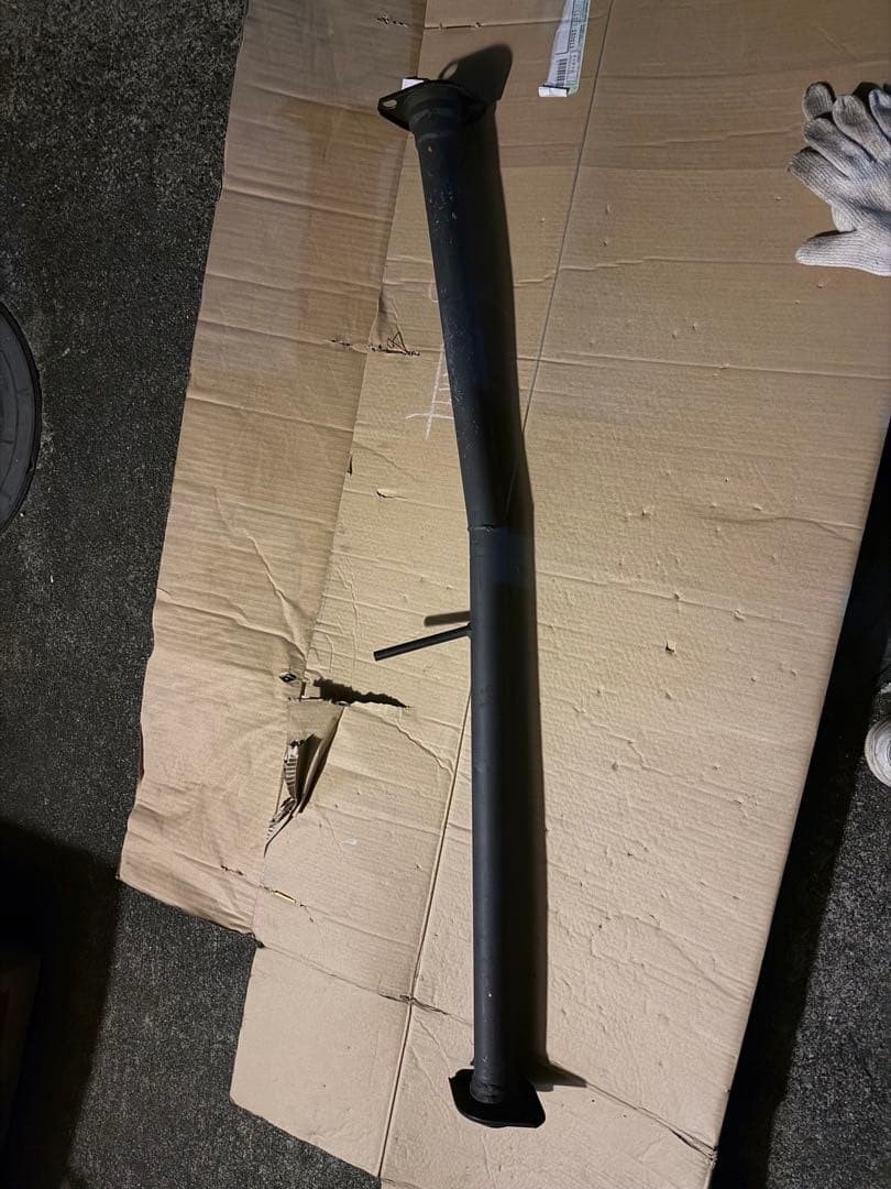 アルテッツァ　SXE10 中間ストレート　ワンオフ　マフラー　中間パイプ