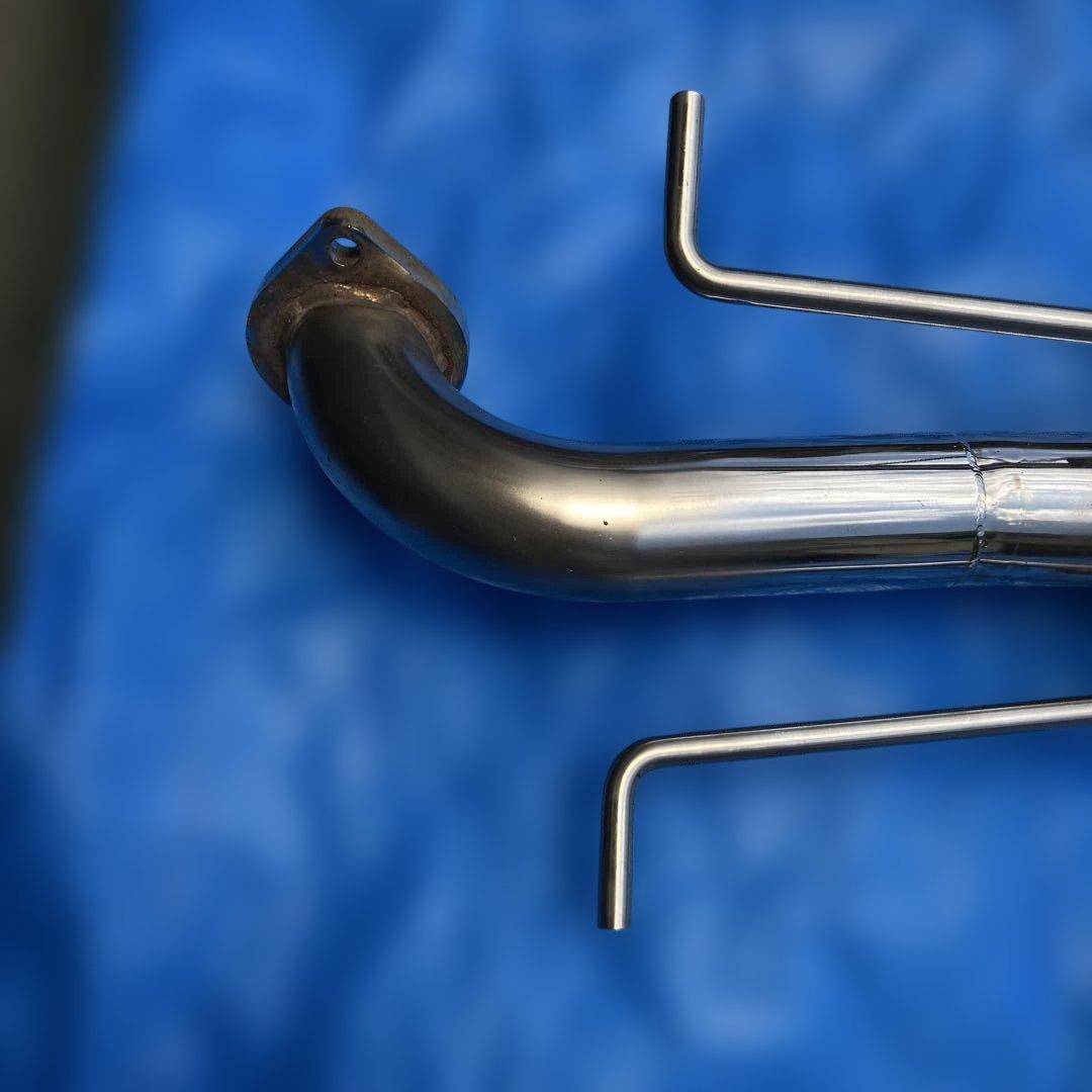 ラアンスポーツ　P555 スポーツリヤマフラー インプレッサ GH8型