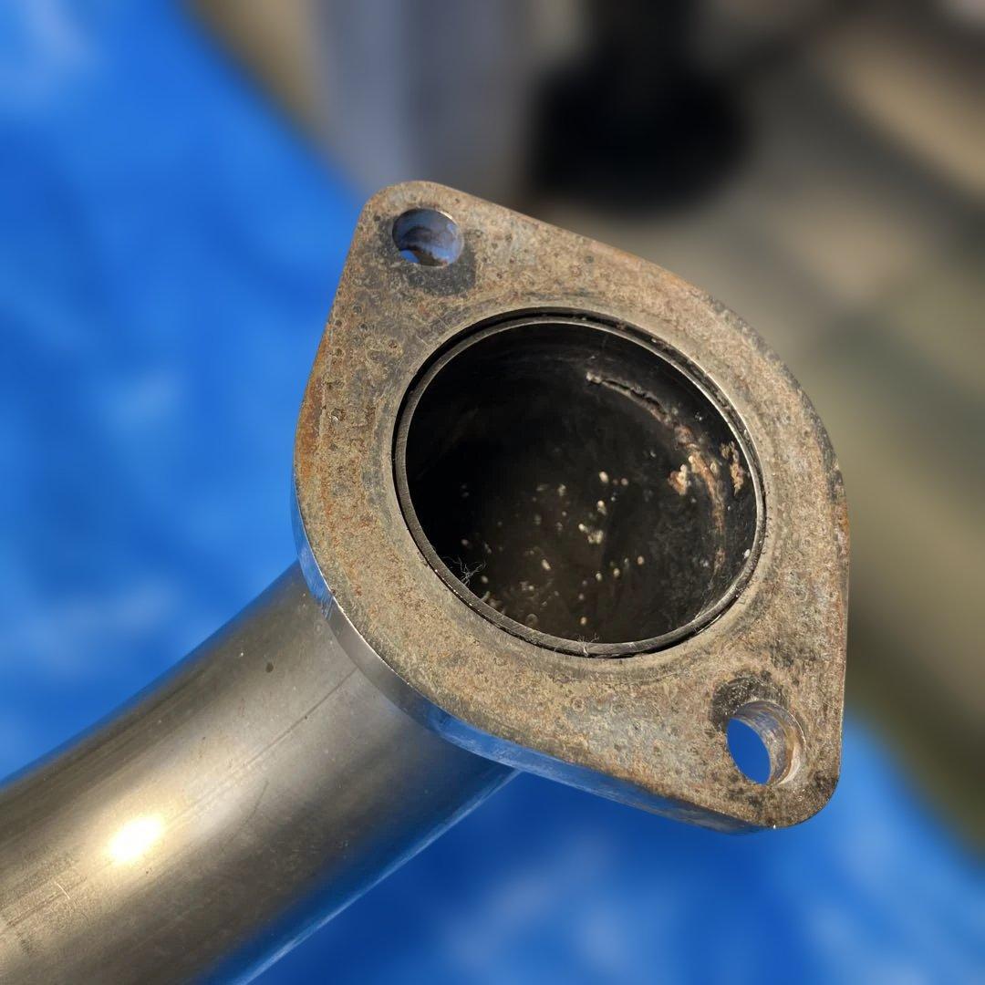 ラアンスポーツ　P555 スポーツリヤマフラー インプレッサ GH8型