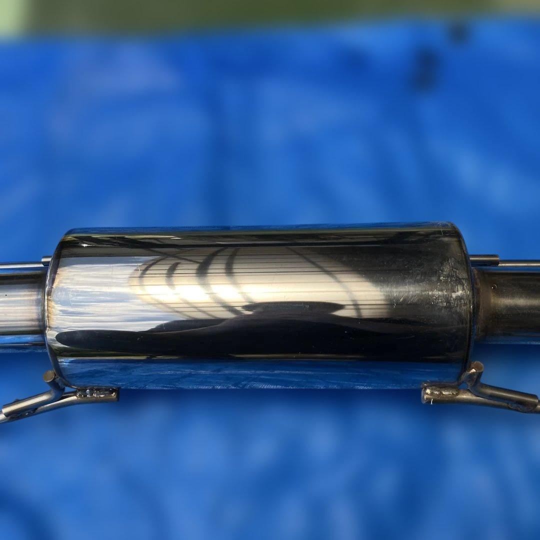 ラアンスポーツ　P555 スポーツリヤマフラー インプレッサ GH8型