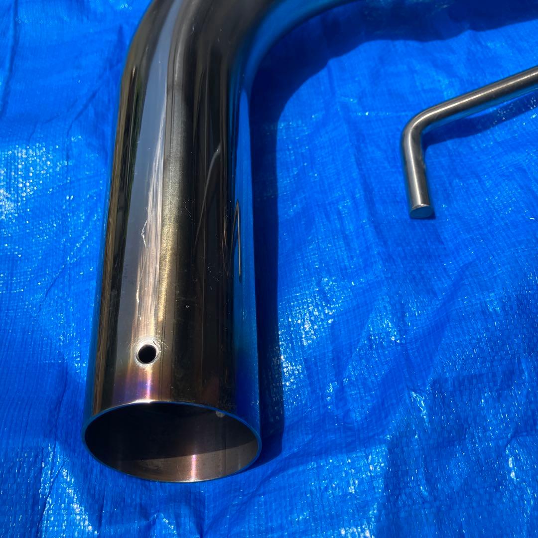 ラアンスポーツ　P555 スポーツリヤマフラー インプレッサ GH8型