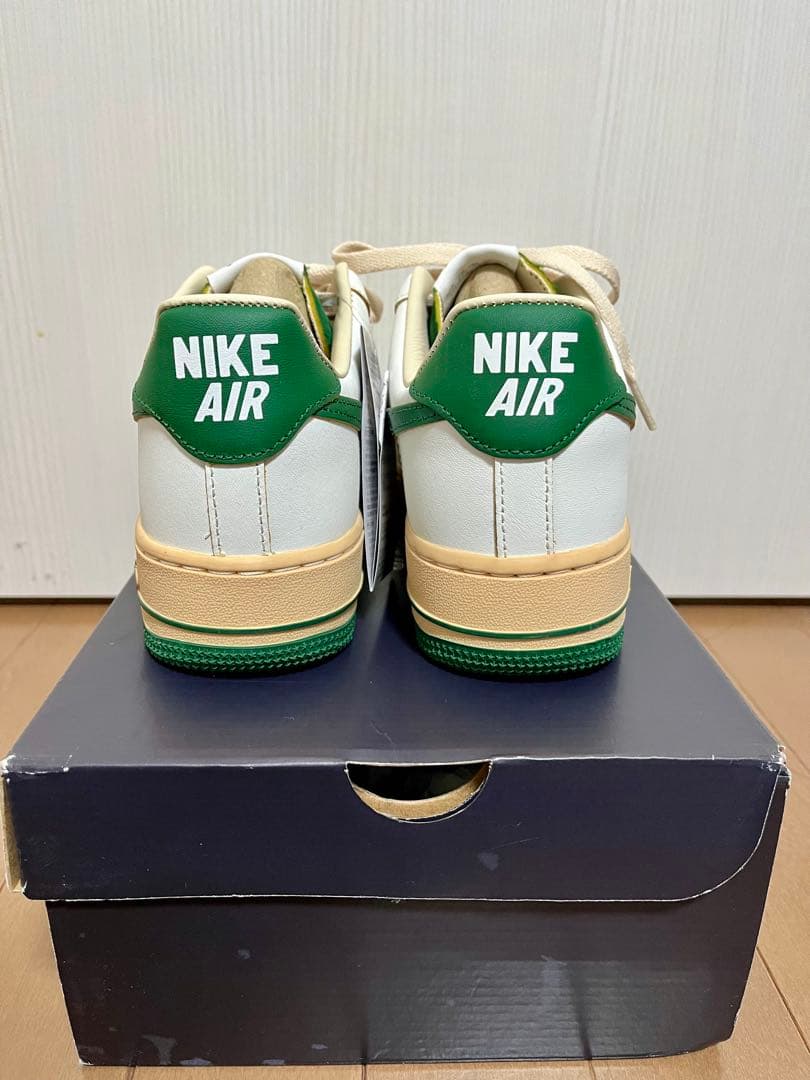 Nike Air Force 1 ホワイト/グリーン　25cm