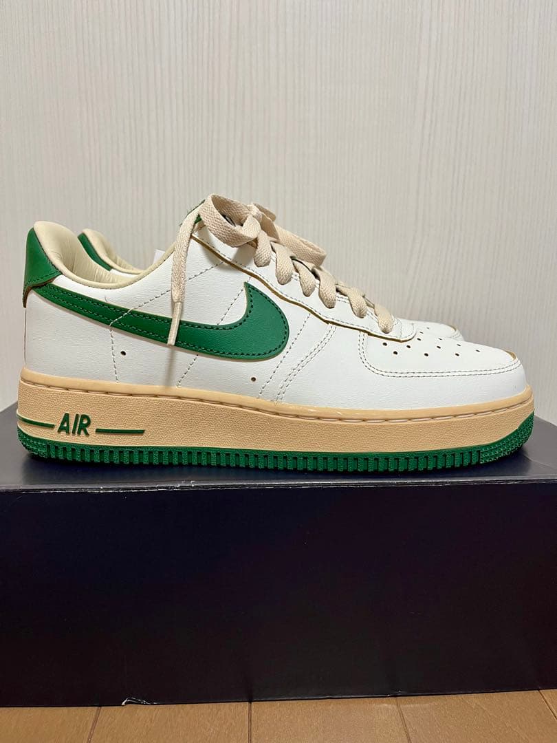 Nike Air Force 1 ホワイト/グリーン　25cm