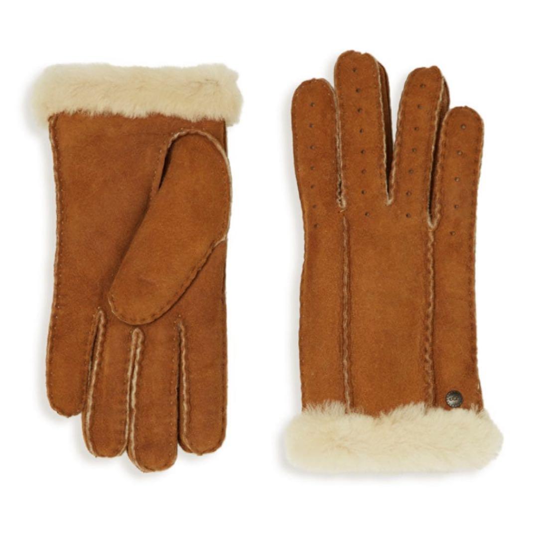 UGG 手袋 アグ キャメル